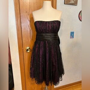 XOXO Black & Purple Fancy Dress -Size 11
